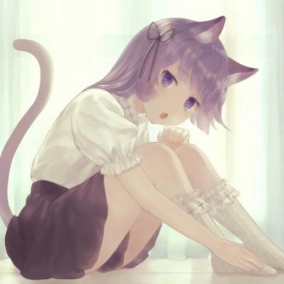 萌翻！猫耳女生动漫呆萌头像大全 女生头像 第12张