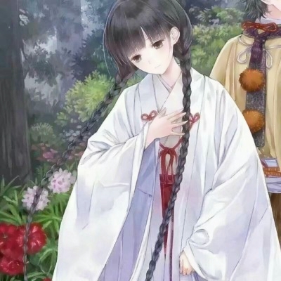 古风意境一左一右动漫情侣头像合集 情侣头像 第25张