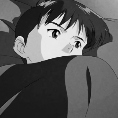 狠狠共情的黑白悲伤系动漫男生头像😭 男生头像 第9张