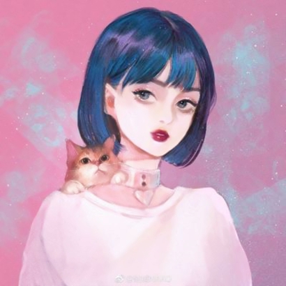 吹爆！气质拉满的卡通女生微信头像🎈 女生头像 第13张