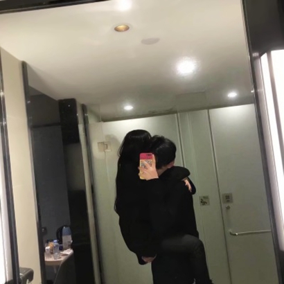 这些QQ稀有真人一左一右情侣头像太可以啦🥰 情侣头像 第13张