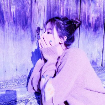 被狠狠拿捏！紫色高贵风QQ女生头像 女生头像 第3张