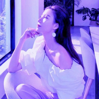 被狠狠拿捏！紫色高贵风QQ女生头像 女生头像 第24张