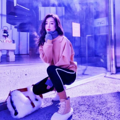 被狠狠拿捏！紫色高贵风QQ女生头像 女生头像 第7张