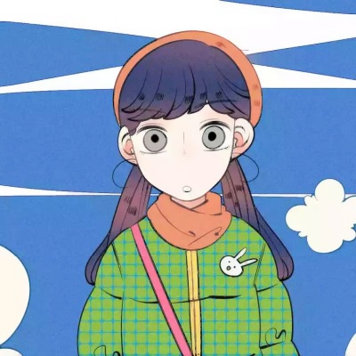 手绘漫画女孩头像合集 女生头像 第21张