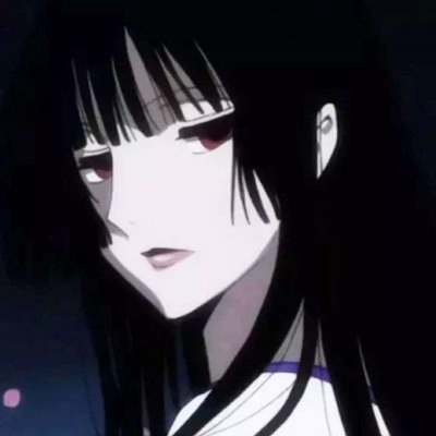 🌑绝美高清暗黑系病娇动漫女生头像大全 女生头像 第1张