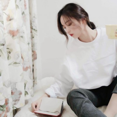 被这组女生微信侧脸头像美到啦 女生头像 第10张