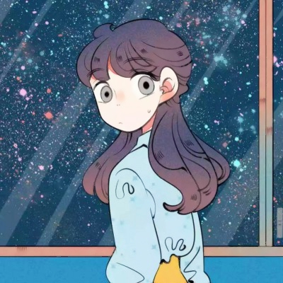 手绘漫画女孩头像合集 女生头像 第26张