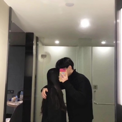 这些QQ稀有真人一左一右情侣头像太可以啦🥰 情侣头像 第14张