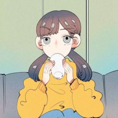手绘漫画女孩头像合集 女生头像 第7张