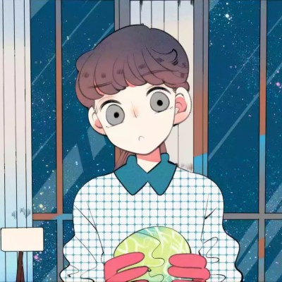 手绘漫画女孩头像合集 女生头像 第24张