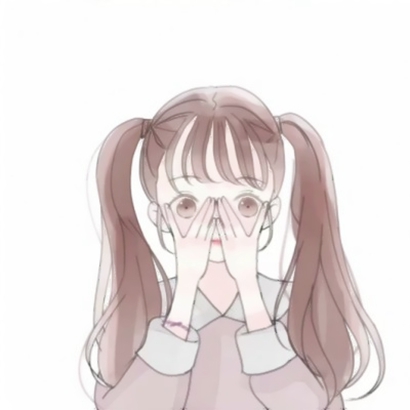 🎀必看！白底简约风动漫女生QQ头像 女生头像 第11张
