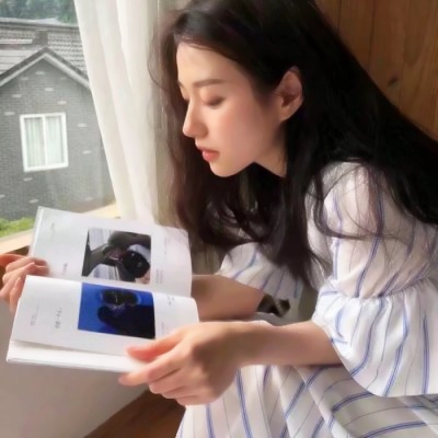 被这组女生微信侧脸头像美到啦 女生头像 第4张
