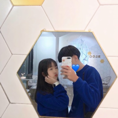 这些QQ稀有真人一左一右情侣头像太可以啦🥰 情侣头像 第5张