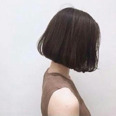 短发女生侧脸头像，太飒啦！ 女生头像 第25张