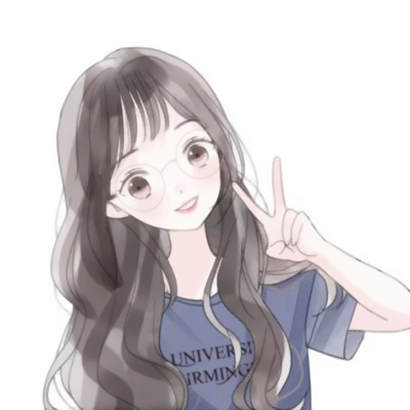 🎀必看！白底简约风动漫女生QQ头像 女生头像 第12张