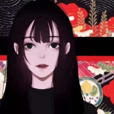 🌑绝美高清暗黑系病娇动漫女生头像大全 女生头像 第4张