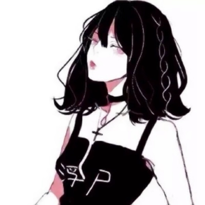 超绝!丧系动漫黑白女头像大集合🎨 女生头像 第7张 超绝!丧系动漫黑白女头像大集合🎨 女生头像 第7张