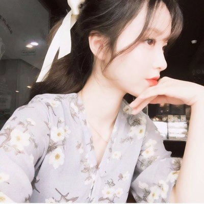 被这组女生微信侧脸头像美到啦 女生头像 第8张
