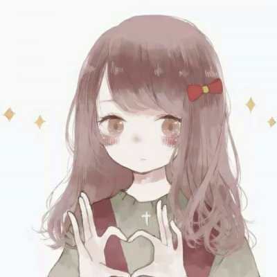 🥰超萌情侣头像可爱卡通一左一右一男一女大合集 情侣头像 第9张
