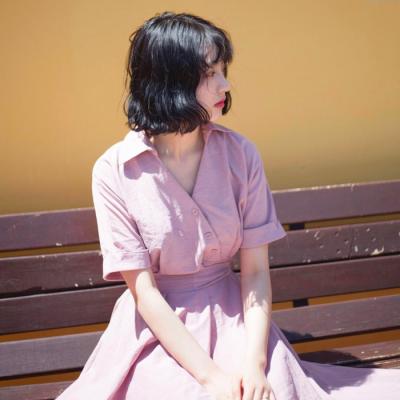 短发女生侧脸头像，太飒啦！ 女生头像 第21张