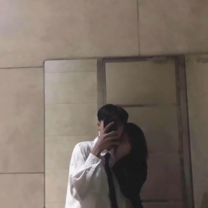 这些QQ稀有真人一左一右情侣头像太可以啦🥰 情侣头像 第10张