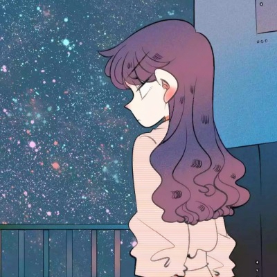 手绘漫画女孩头像合集 女生头像 第31张