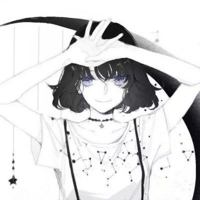 超绝!丧系动漫黑白女头像大集合🎨 女生头像 第8张 超绝!丧系动漫黑白女头像大集合🎨 女生头像 第8张