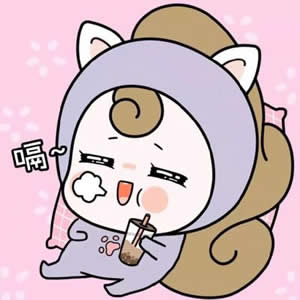 微信可爱萌萌哒卡通情侣头像一对两张，秀出甜蜜又独特的恋爱氛围 情侣头像 第8张