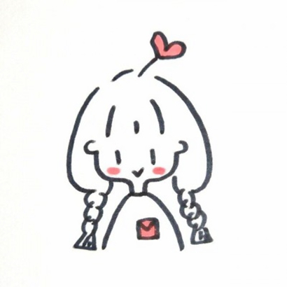 超绝！动漫女生头像简笔画来袭 女生头像 第12张