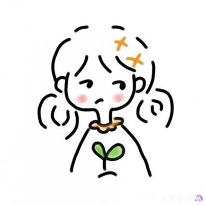 超绝！动漫女生头像简笔画来袭 女生头像 第7张