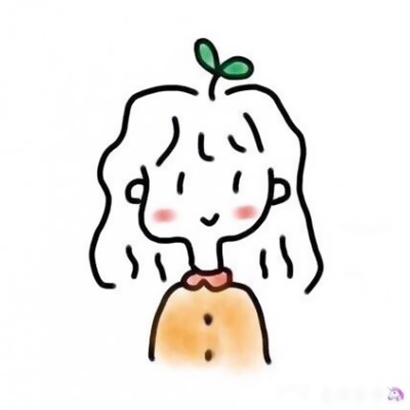 超绝！动漫女生头像简笔画来袭 女生头像 第6张