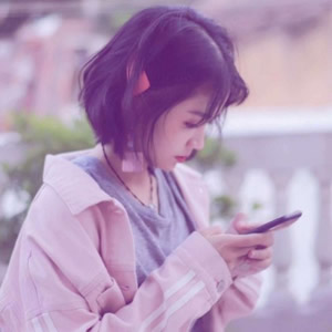 超绝的女生短发微信头像分享 女生头像 第1张