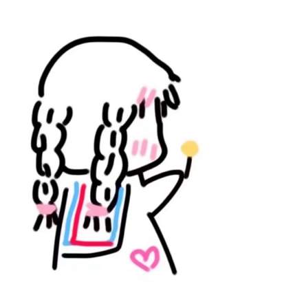 超绝！动漫女生头像简笔画来袭 女生头像 第2张