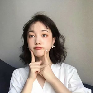 超绝的女生短发微信头像分享 女生头像 第4张