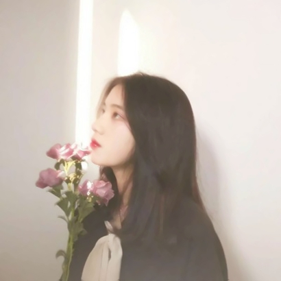 拿花女生头像，美到犯规！ 女生头像 第5张