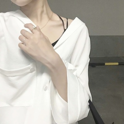 绝美！露肩头像女生图片 女生头像 第11张