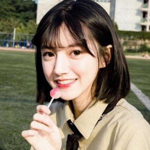 超绝的女生短发微信头像分享 女生头像 第8张