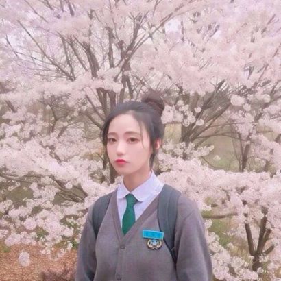 拿花女生头像，美到犯规！ 女生头像 第12张
