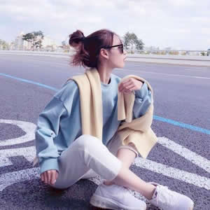 绝美QQ女生侧脸头像来袭 女生头像 第14张