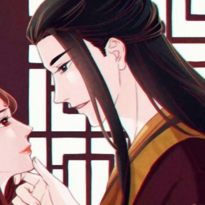 被这组唯美古风情侣动漫头像美到心颤 情侣头像 第14张