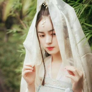 小清新古风头像女生唯美真人合集｜仙气飘飘的古风少女 女生头像 第15张