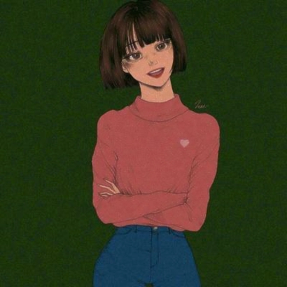 抖音超火的一男一女情侣动漫头像来啦 情侣头像 第12张