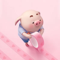 萌翻啦！唯美猪猪可爱头像来袭 其它头像 第20张