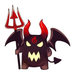 超绝的可爱卡通恶魔头像分享 其它头像
