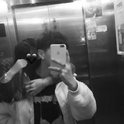 超酷超甜！黑白真人一对两张情侣头像 情侣头像 第19张