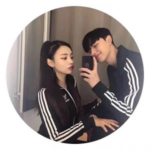 超甜!双人真人情侣圆形头像来袭 情侣头像 第4张 超甜!双人真人情侣圆形头像来袭 情侣头像 第4张