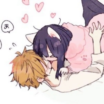 萌化啦！情侣卡通头像超萌一对两张 情侣头像 第21张
