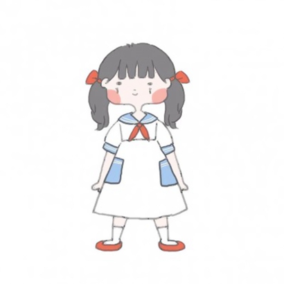 简单可爱女生手绘头像分享 女生头像 第1张