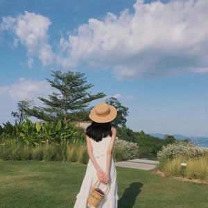 超绝！清新气质唯美女生背影头像来袭 女生头像 第2张
